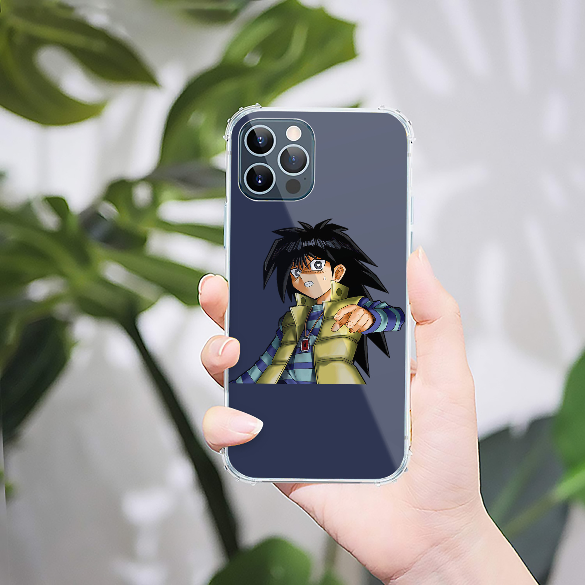 （画像用） 遊☆戯☆王 Yu-Gi-Oh! 【iPhone 12シリーズ対応】透明スマホケース（クリアソフトケース）